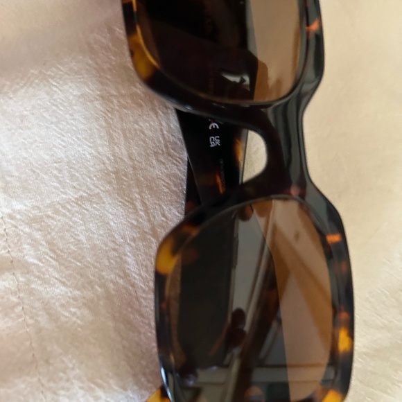 Prada Sunglasses SPR17w-f Honey Tortoise Shell, Asian Fit - Picture 9 of 12